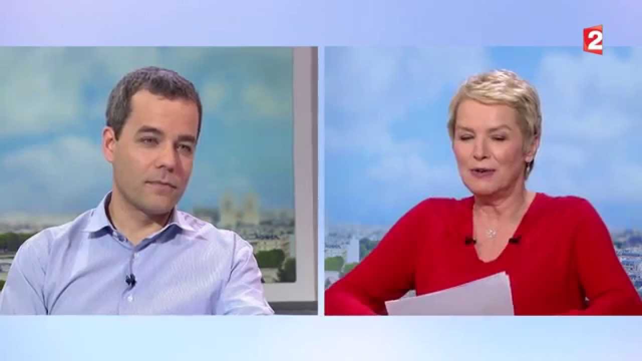 Ilios Kotsou - l'invité des cinq dernières minutes du JT d'Elise Lucet - France 2
