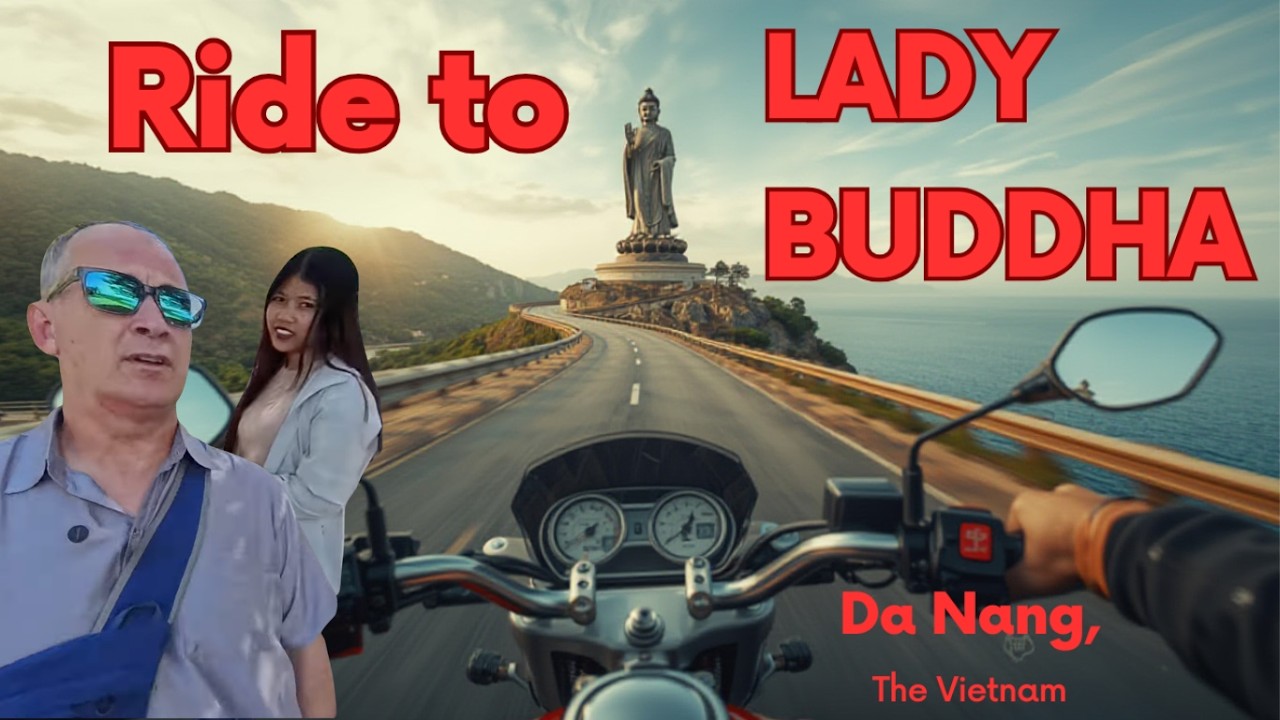COASTAL CRUISE: Riding to Vietnam’s Tallest Lady Buddha! 🛵💨 | Da Nang