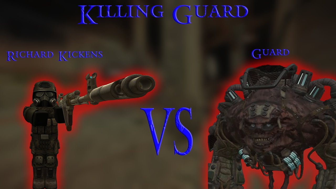 Killing Guard with Seekers AK/Kalgans Shotgun