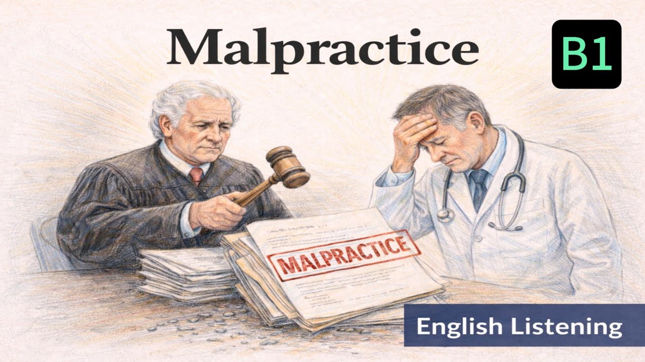 Luyện Nghe Tiếng Anh Level B1- Malpractice Sai sót nghề nghiệp.- English Listening.