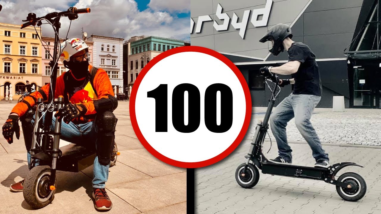 100 km/h Hulajnogą Elektryczną?!  SZALEŃSTWO