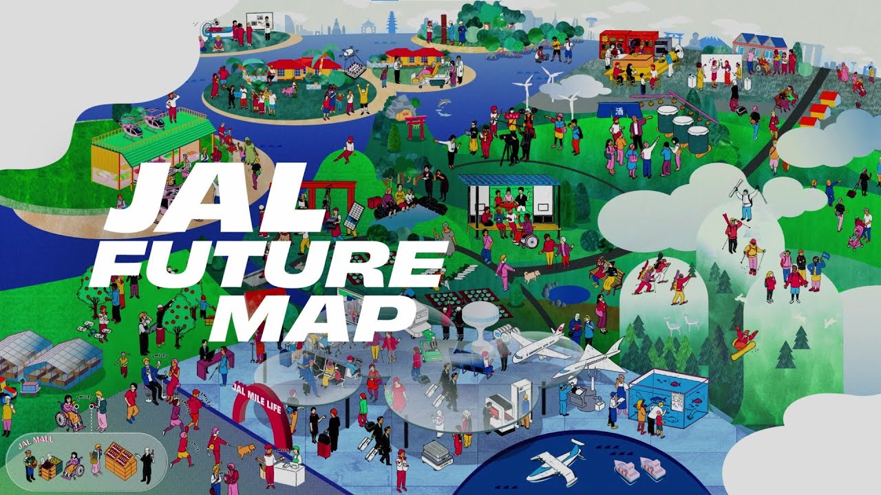 JAL FUTURE MAP ビジョンムービー「つながりは、未来への翼だ。」
