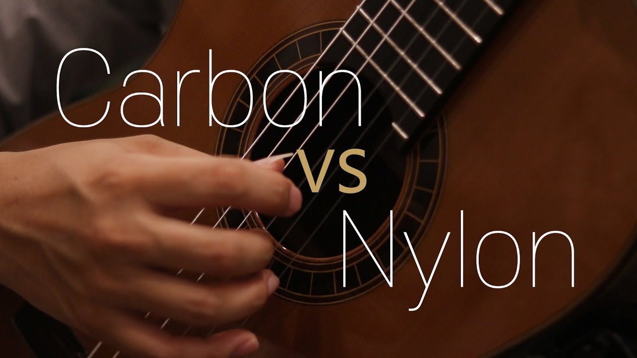 Cavatina - Carbon vs Nylon strings comparison on the Classical guitar 클래식기타 카본줄과 나일론줄 비교