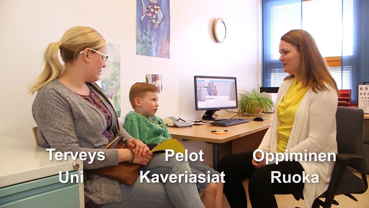 Koulutulokkaan ensikäynti kouluterveydenhoitajalla