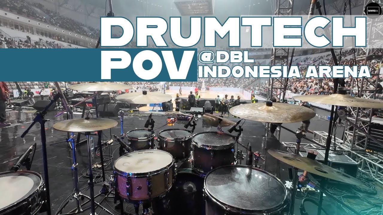 DRUM TECH POV di acara DBL INDONESIA ARENA SENAYAN