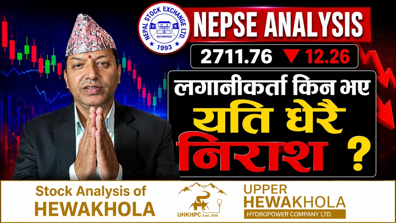 NEPSE Technical Analysis/NEPSE Daily Update/NEPSE Chart Analysis/HEWA Analysis/Raju Paudel.