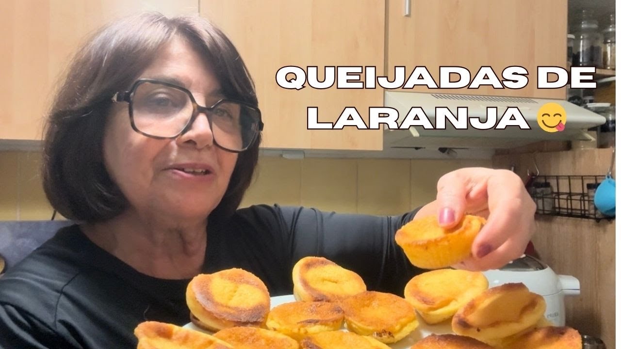 QUEIJADAS DE LARANJA🍊 CASEIRAS/RECEITA FÁCIL E RÁPIDA