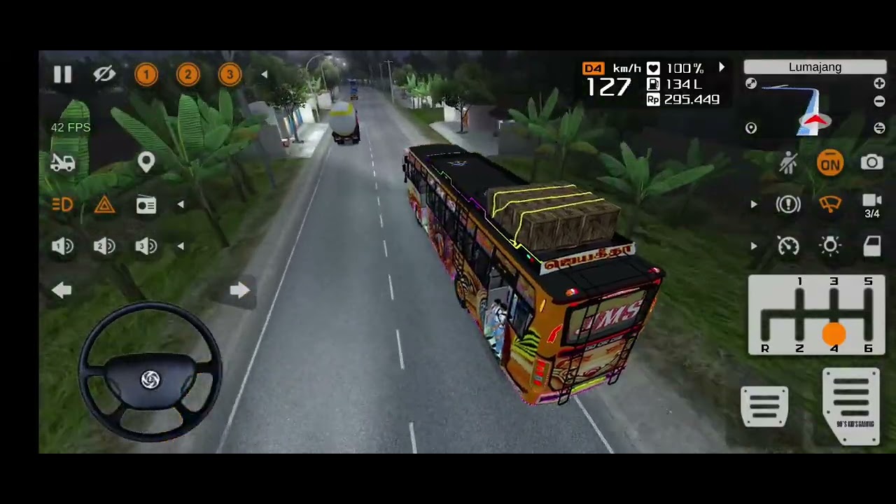 Dindukal to m kallupatti jms bus mod 