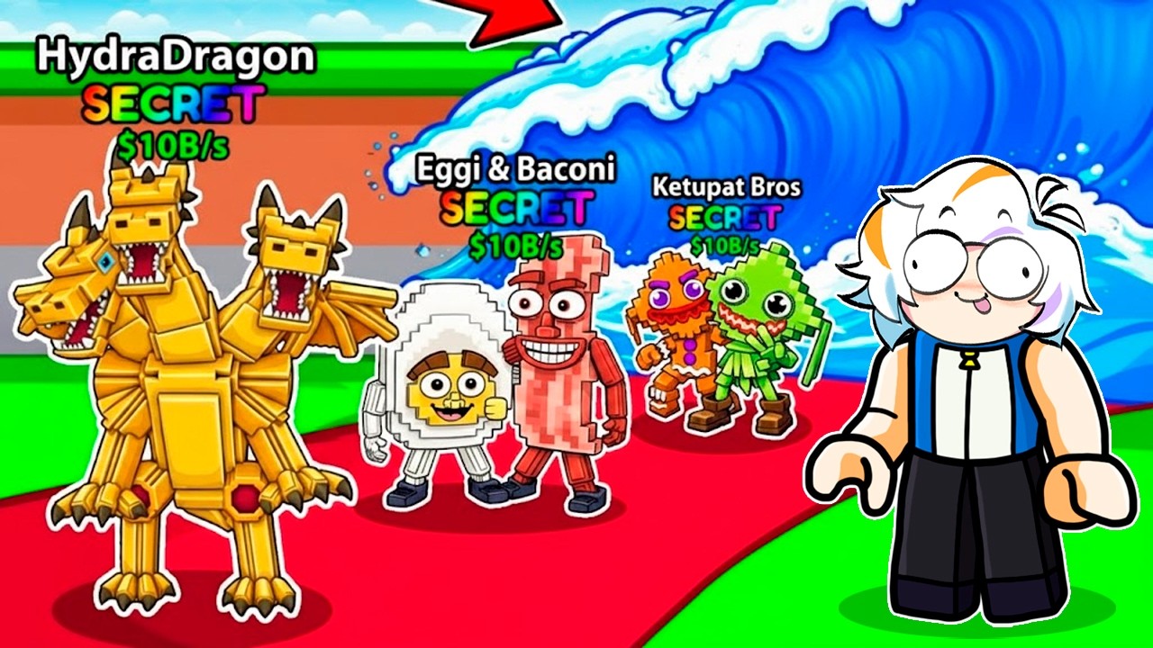 CONSEGUI EL BRAINROT MAS OP DEL EVENTO TSUNAMI COMPLETO (STEAL A BRAINROT ROBLOX)