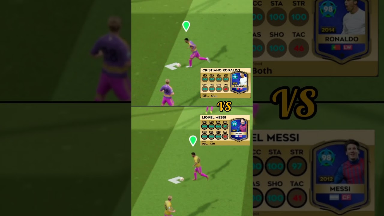 RONALDO vs MESSI WHO IS THE FASTEST CHAMPION CARD IN DLS 25#dls25 #football #shorts #ronaldo