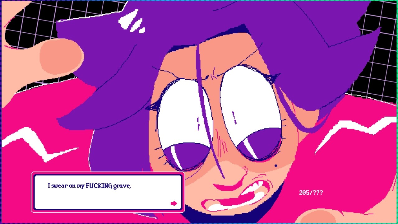 This game ends in 205 clicks!