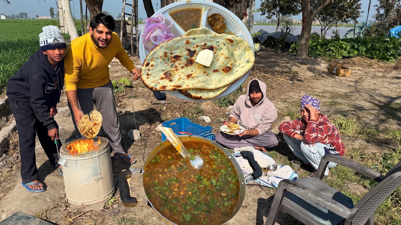 Making Tandoori Naal at Motor 🤤😍 outdoor Recipe