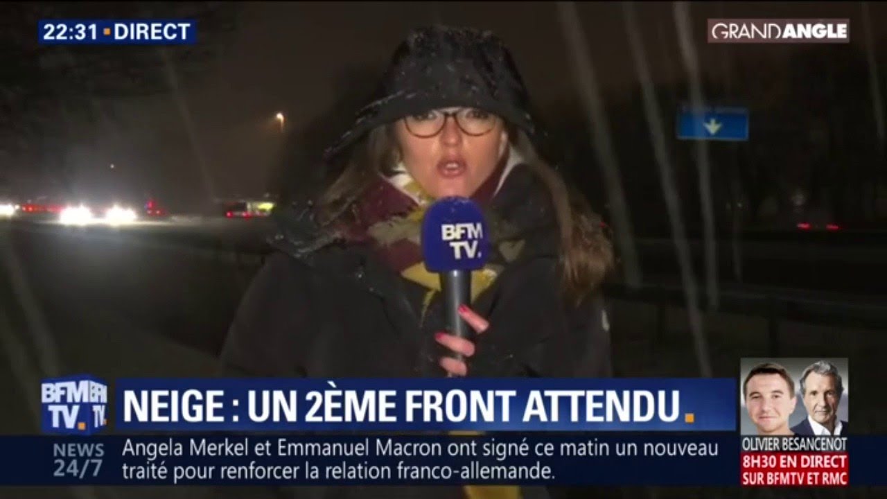 Dans le Val d'Oise, la neige devrait s'abattre de nouveau cette nuit