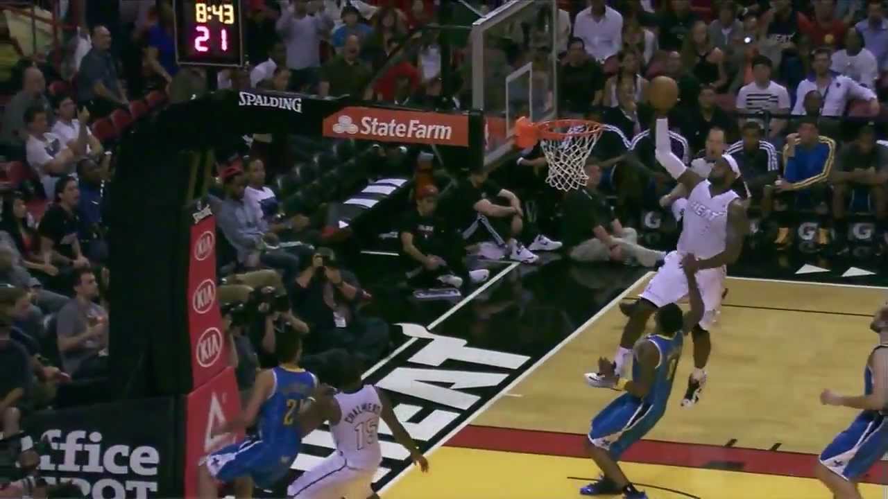 LeBron James 24 points (amazing alley oop) vs New Orleans Hornets full highlights 12/08/2012 HD