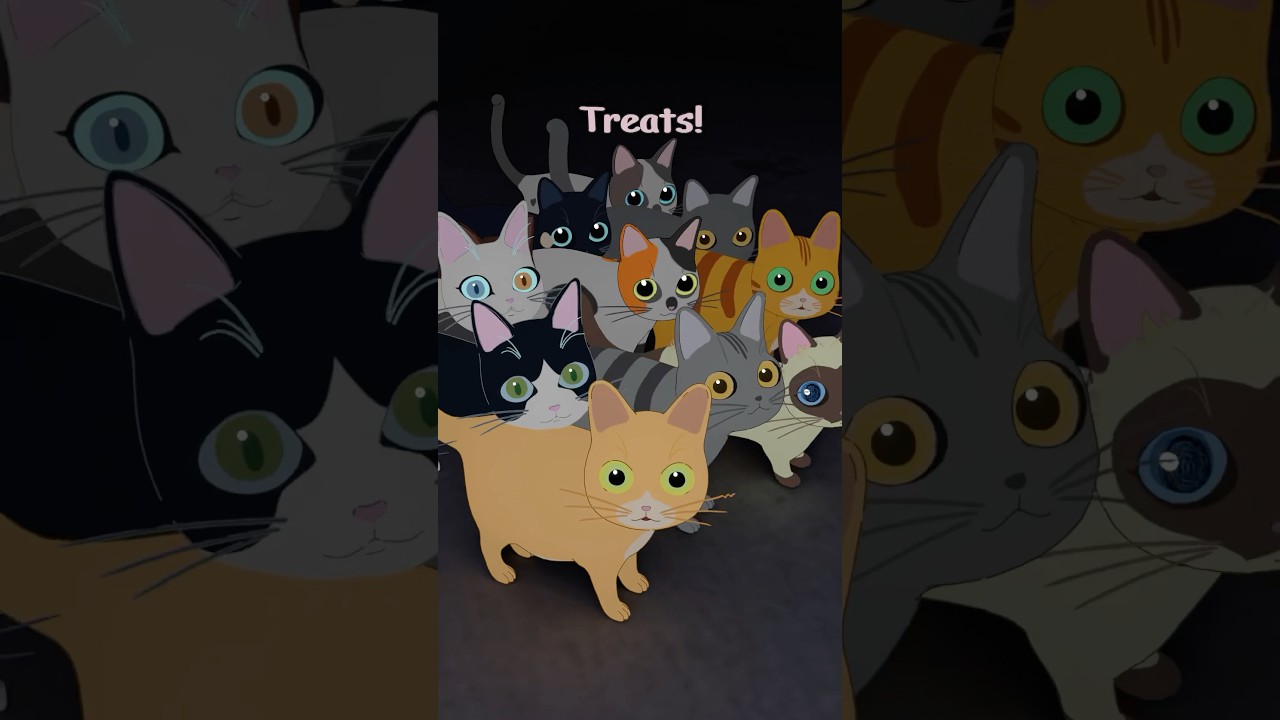 Cat music | The Hungry Catz 8  #animation #cat