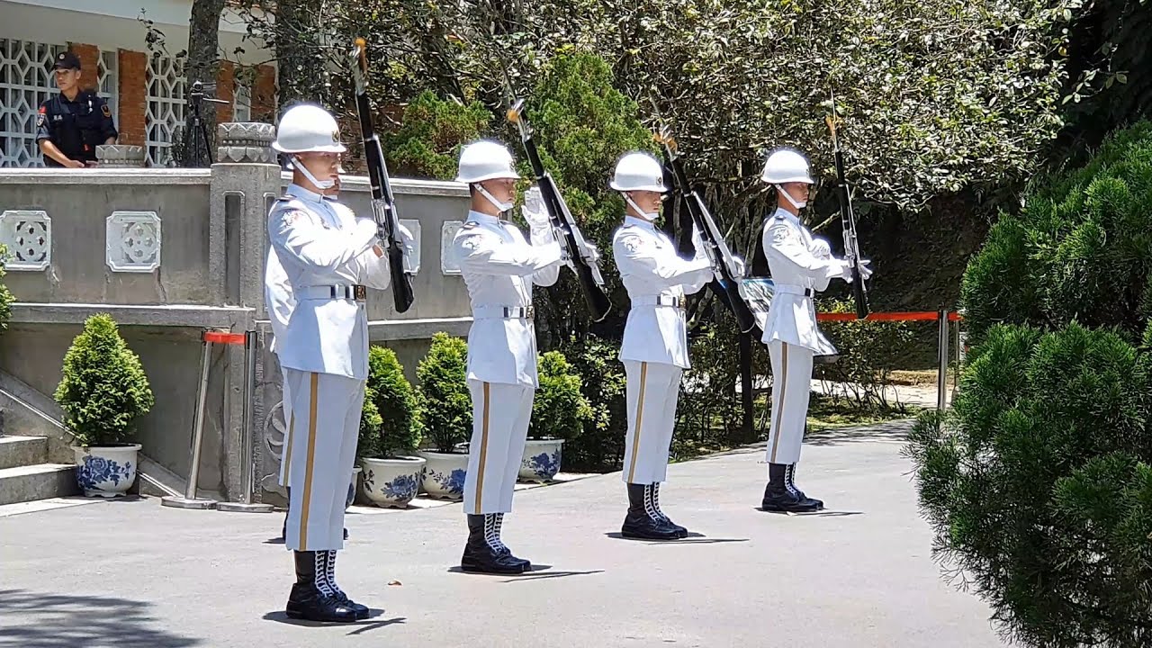 20200624慈湖陵寢(Cihu Mausoleum)海軍儀隊交接(Changing of the Guard)
