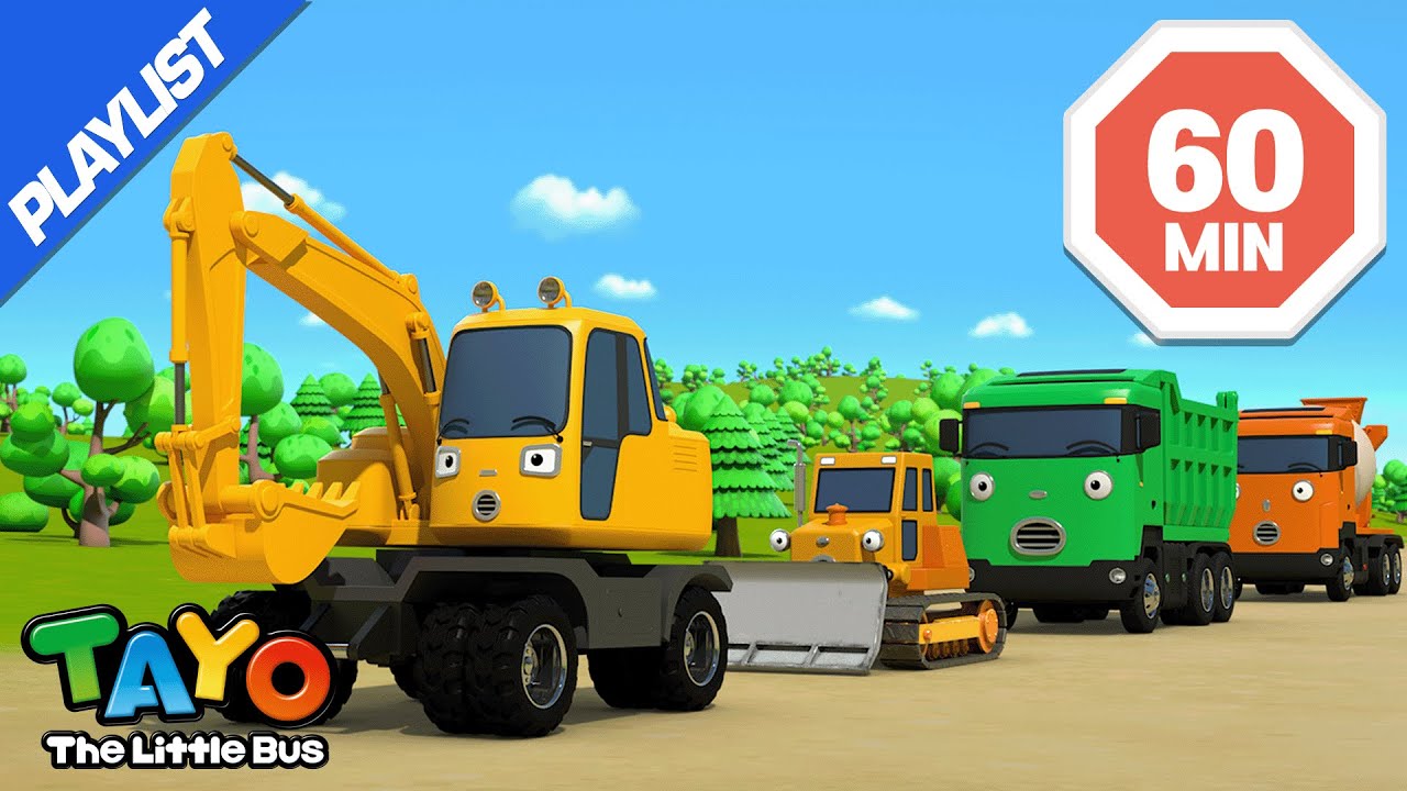 [60 min] #PLAYLIST | Tayo Best Songs Full Compilation - Kids Songs & Nursery Rhymes