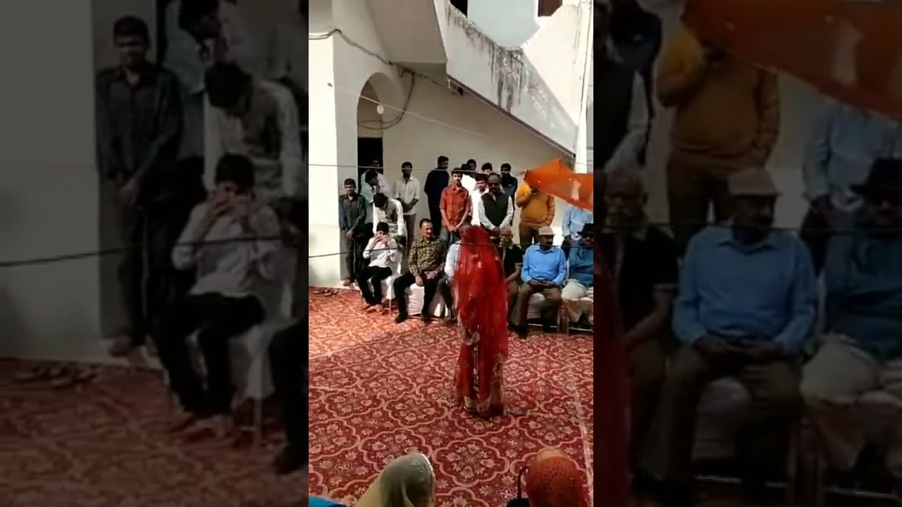 Royal wedding, beragarh ,First Ghoomar