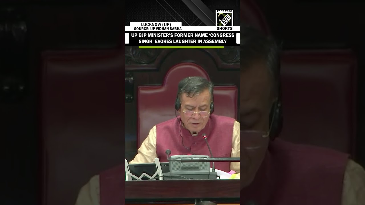 MOMENT: UP BJP Minister&rsquo;s former name, &lsquo;Congress Singh,&rsquo; evokes laughter in assembly