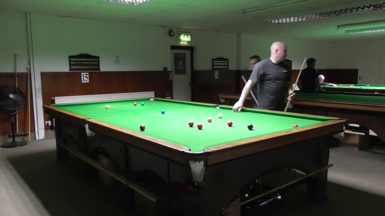 Mickey Cushion's 80 Break v Paul Newman