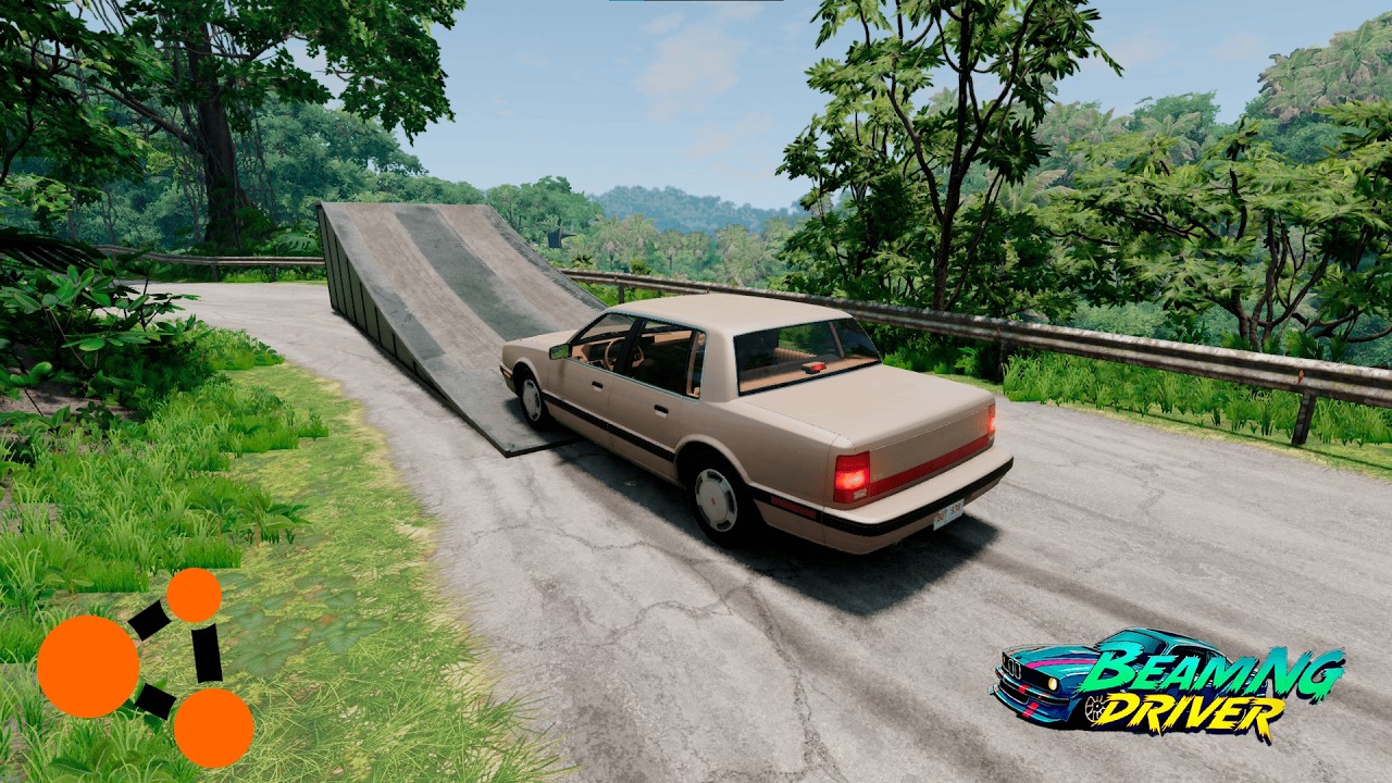 Сars fall into the abyss ӏ BeamNG.drive 🚙