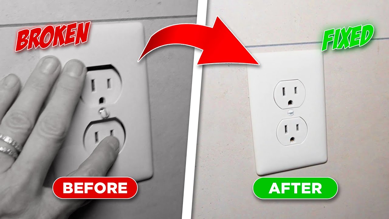 How To Fix an Outlet Not Flush With Wall