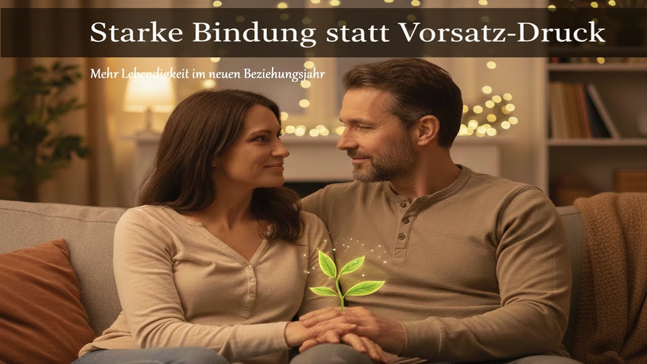 Starke Bindung statt Vorsatz-Druck - Mehr Lebendigkeit im neuen Beziehungsjahr
