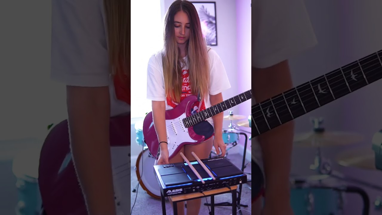 I Shot the Sheriff loop 💕 #shorts #youtubemusic #guitar #prs #silversky #livelooping