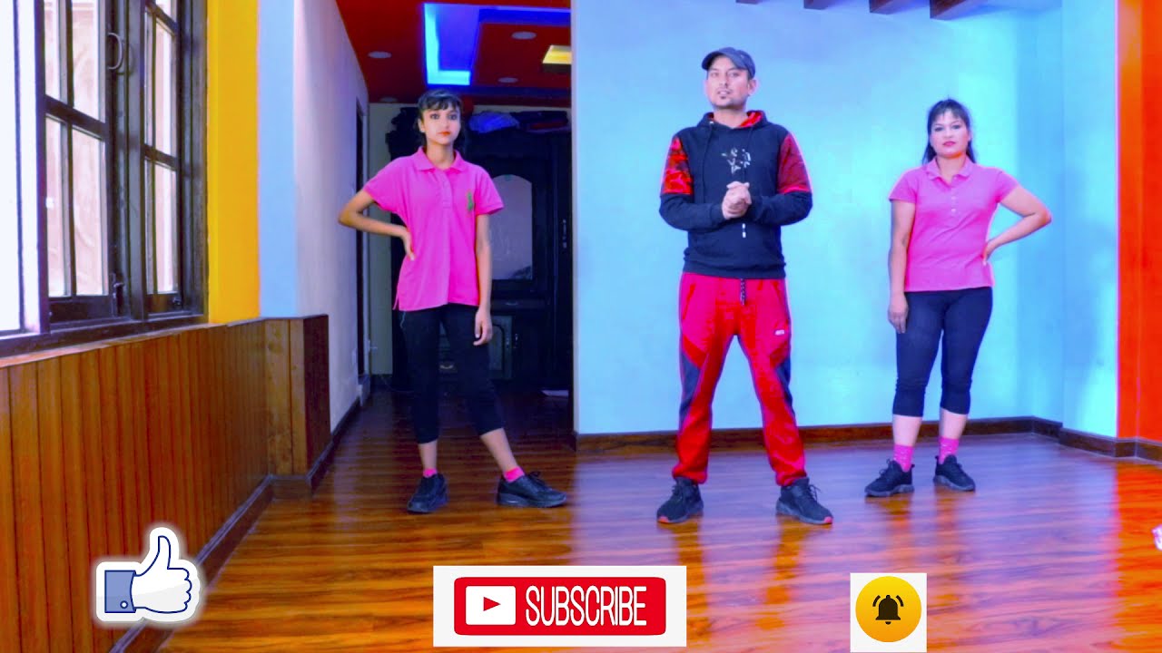 Beginning Nepali Dance Steps   part 3//नेपाली नृत्य।।