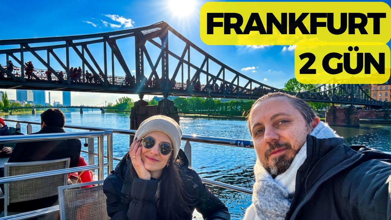 Frankfurt’ta Yine Ben 😄  | Frankfurt’a 3. Kez Gittim 🇩🇪 | 2 Günde Neler Yaptım?