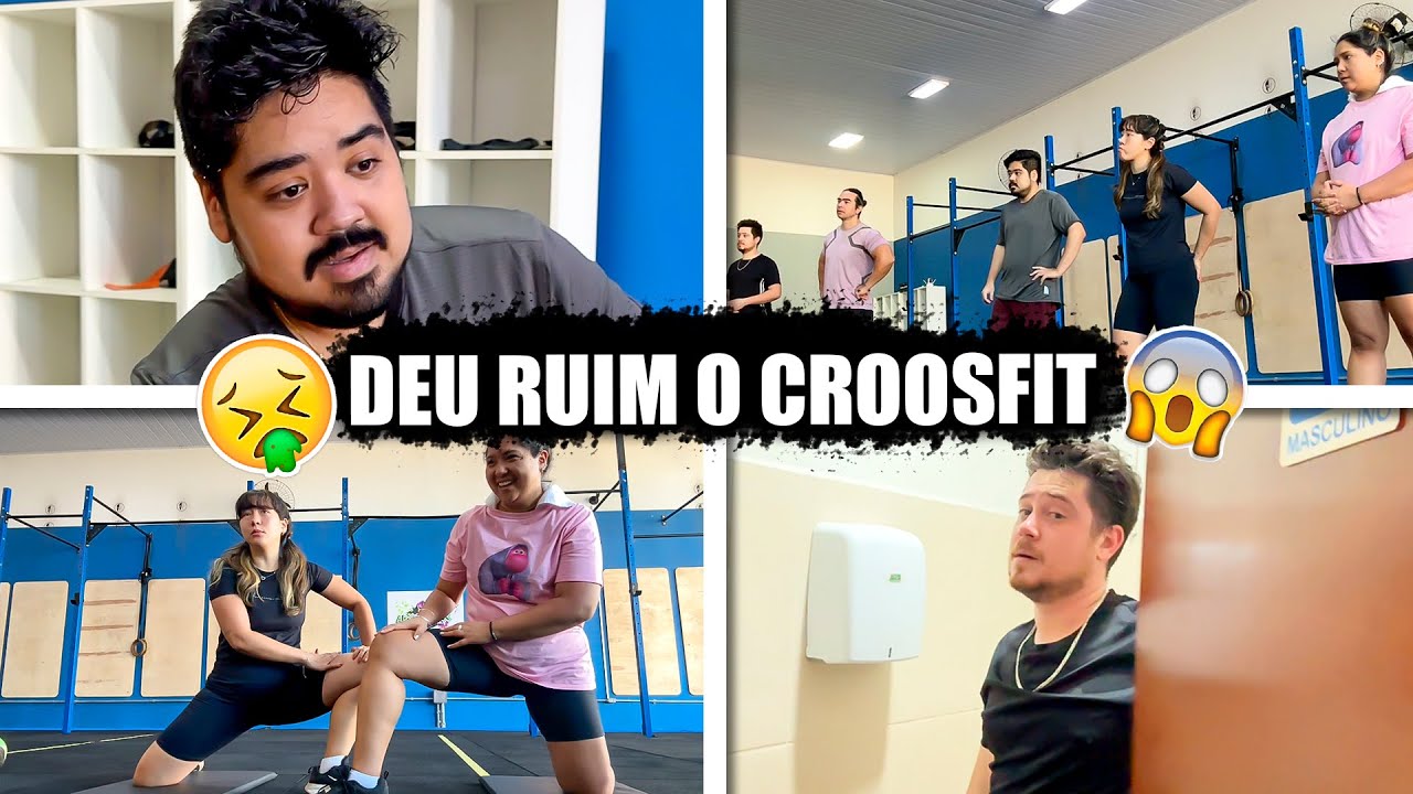 DEU RUIM NOSSA PRIMEIRA VEZ NO CROSSFIT!! | Blog das irm&atilde;s