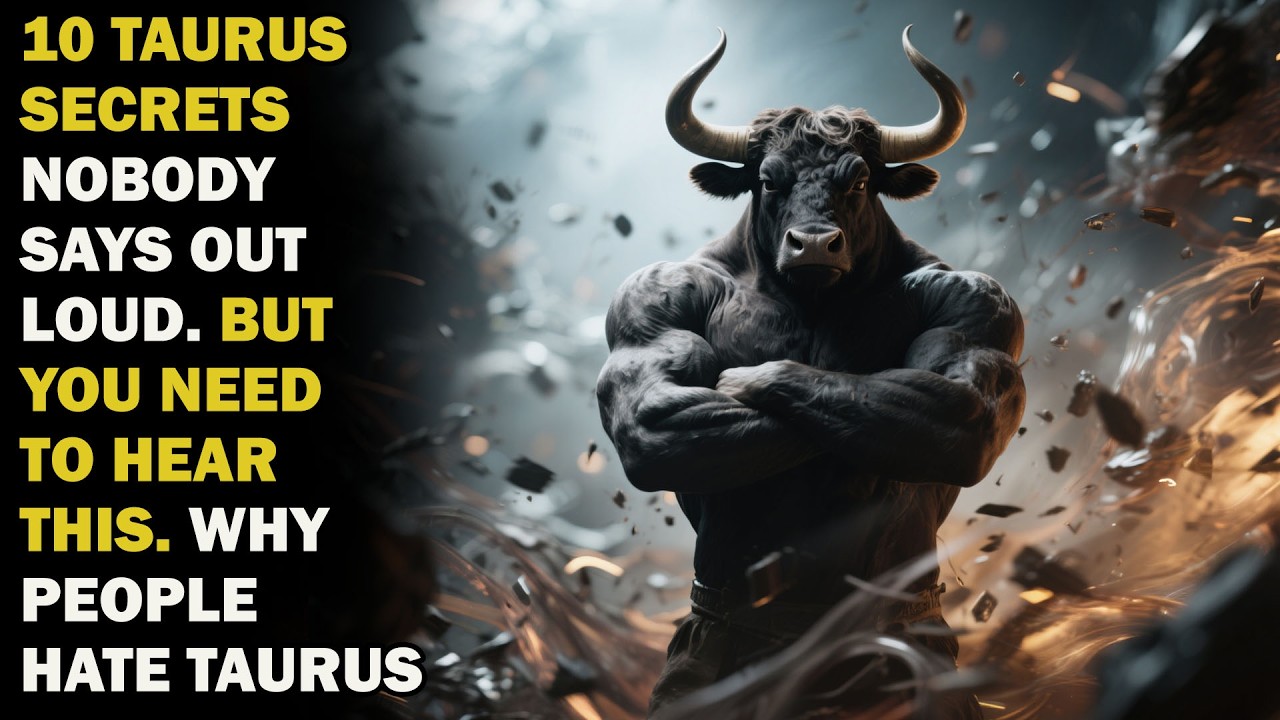 10 Taurus Secrets Nobody Says Out Loud. But You NEED to Hear This. Why People Hate Taurus