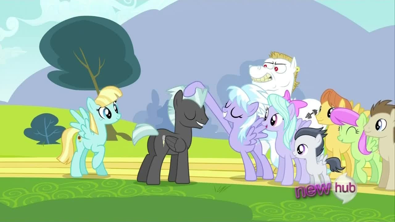 MLP: Thunderlane Gets All The Mares (aka Thunderlane Compilation)
