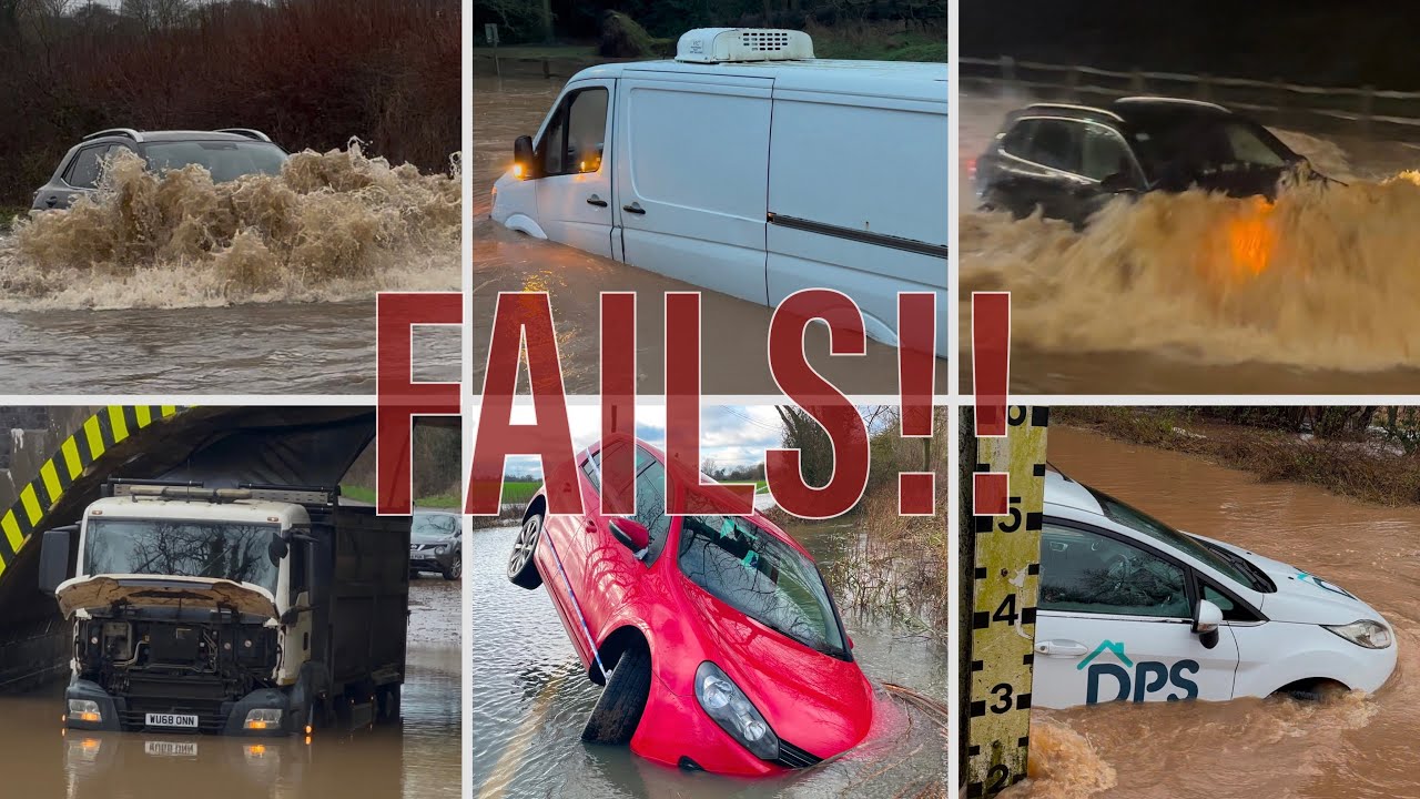 The Best Fails Of The New Year!! || Fail Compilation || Vehicles vs Floods 2025