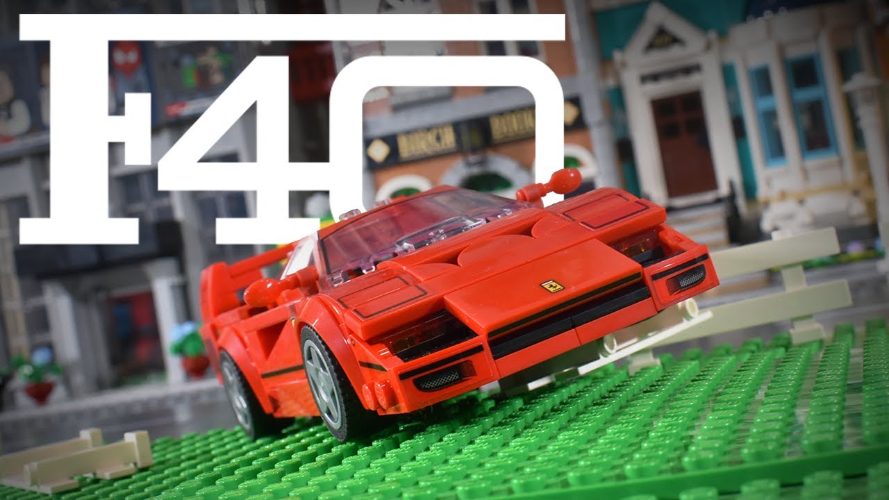 Ferrari F40! - Lego StopMotion