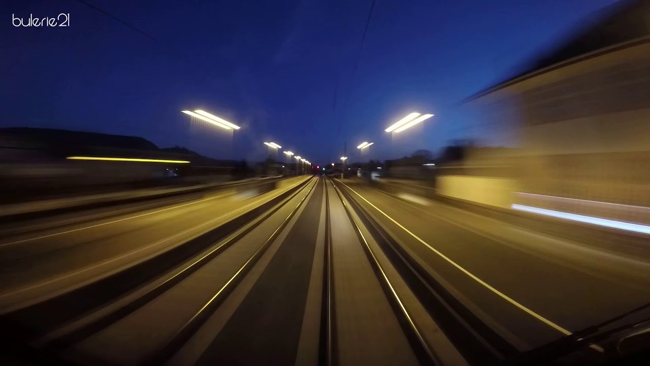 Führerstandsmitfahrt von Mannheim nach Venlo dem Sonnenaufgang entgegen