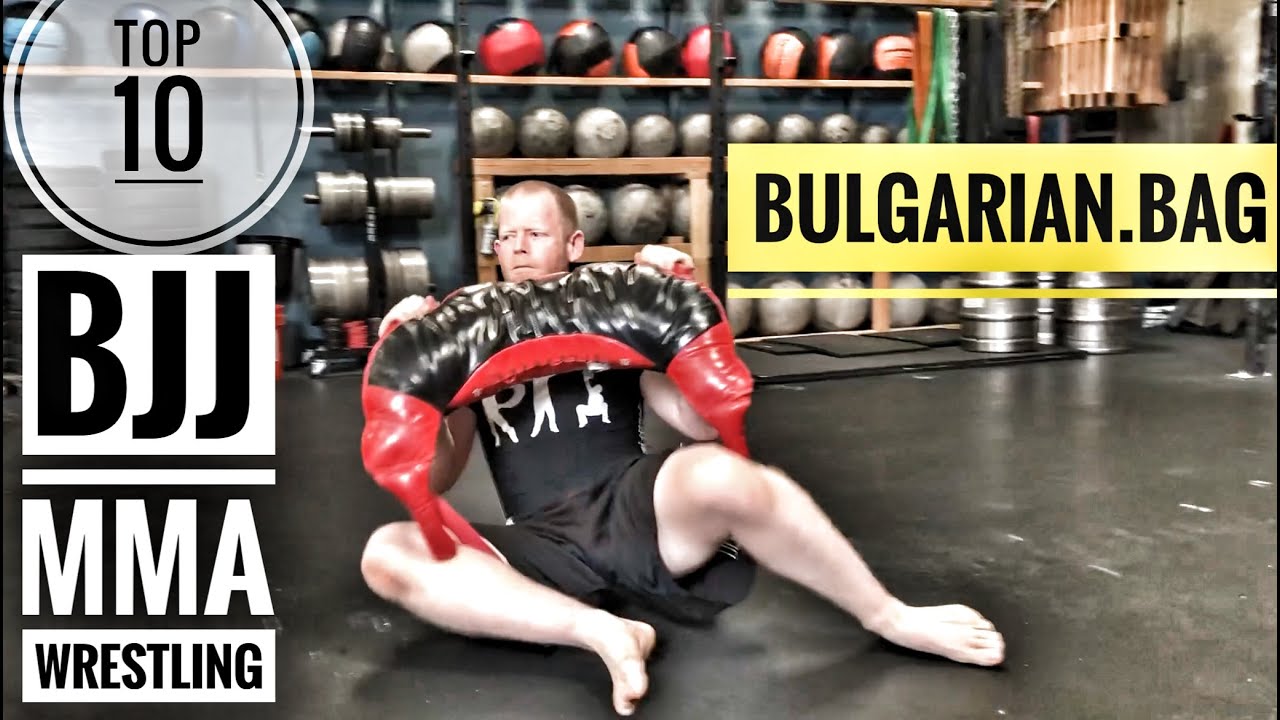 Bulgarian Bag Exercises for Jiu Jitsu MMA Wrestling