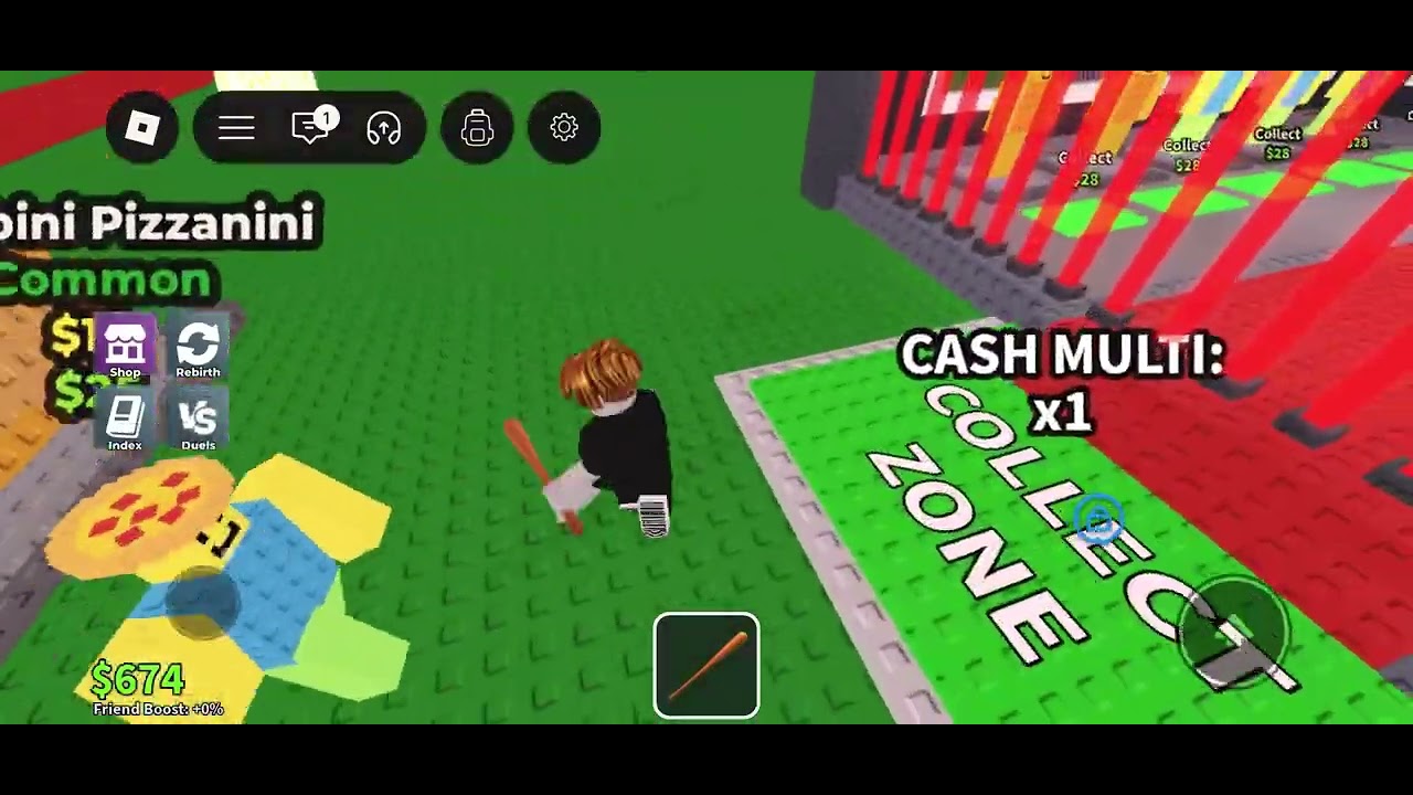 Playing steal a brainrot!