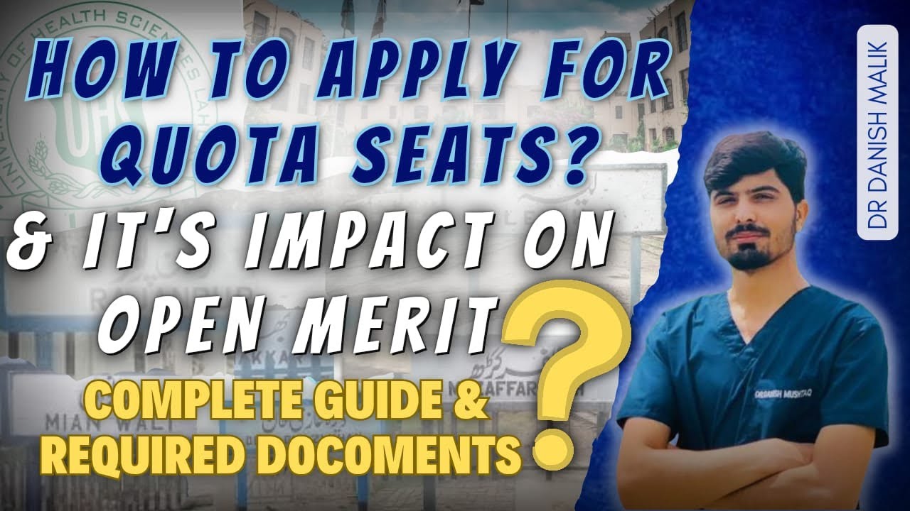 How to apply for quota seats ||how it impacts open merit ||Complete details!