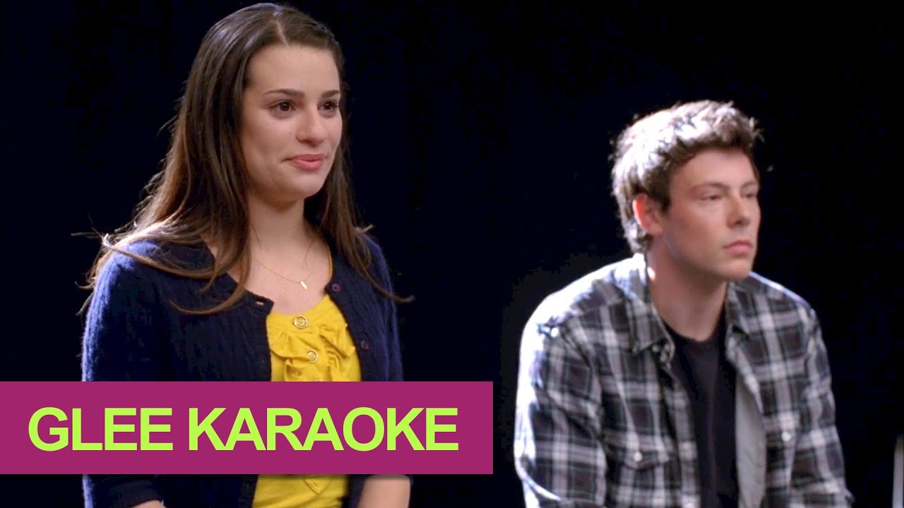 To Sir, With Love - Glee Karaoke Version