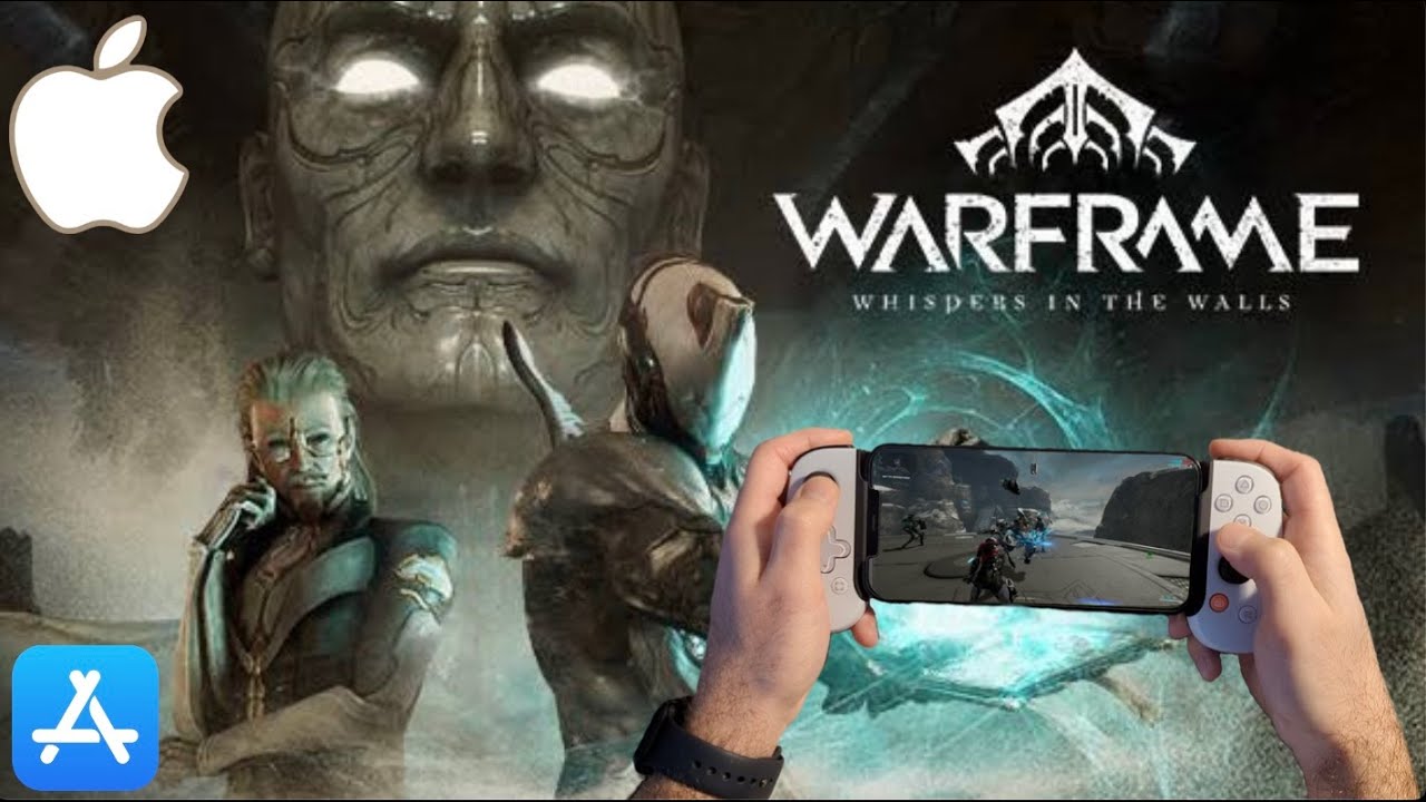 WARFRAME on the iPhone is... Alright - iPhone 12 Pro Max Gameplay and Impressions