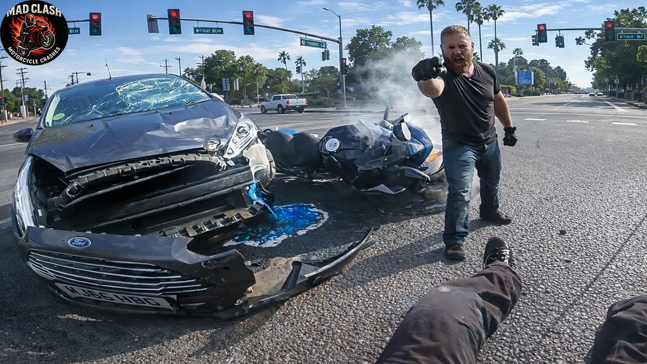 EPIC, CRAZY & INSANE Motorcycle Crashes & Close Call! WHEN BIKERS FIGHT BACK | Karens Vs Bikers