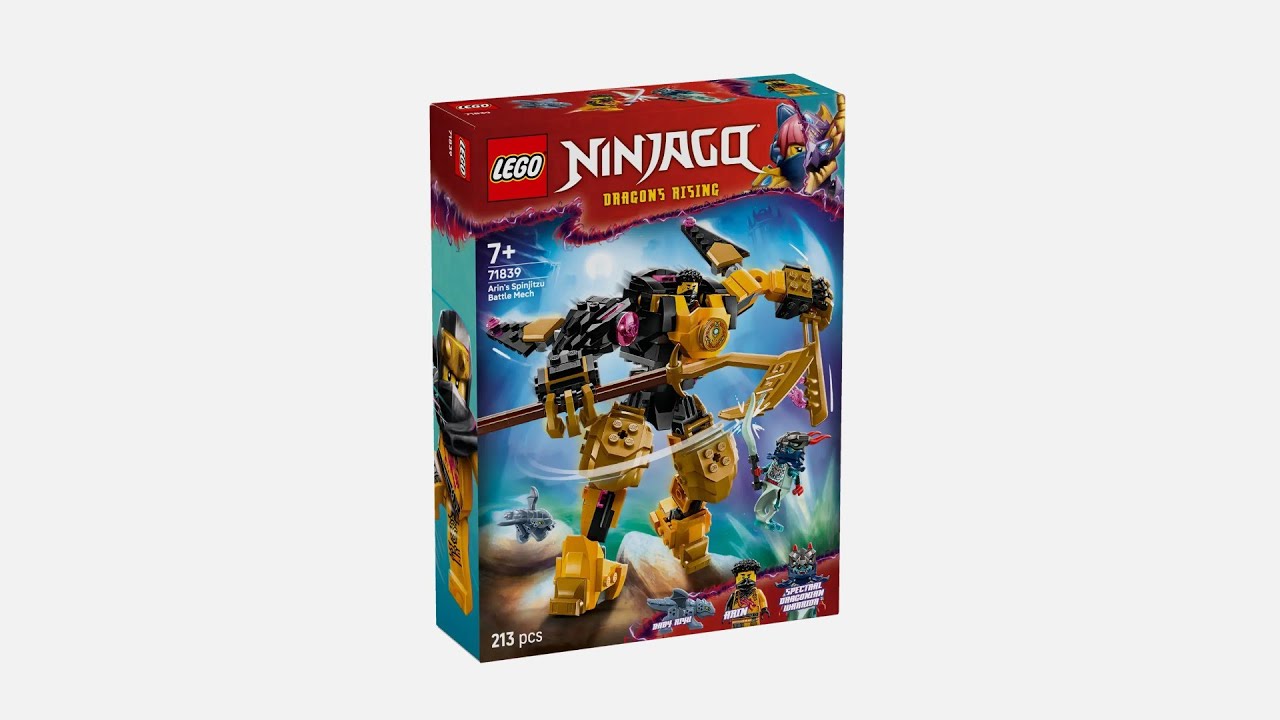 Building Arin's Spinjitzu battle mech