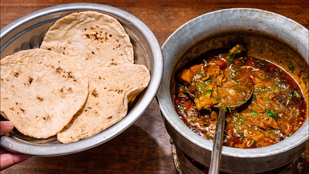 Authentic Village Style Chicken Curry | चूल्हे पर बना देसी चिकन | Rustic Indian Recipe