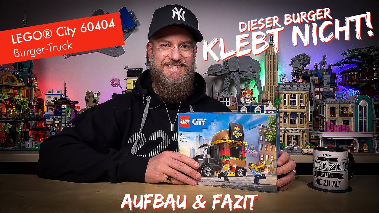 KEINE STICKER?! 🤯😱 LEGO® City 60404 Burger-Truck
