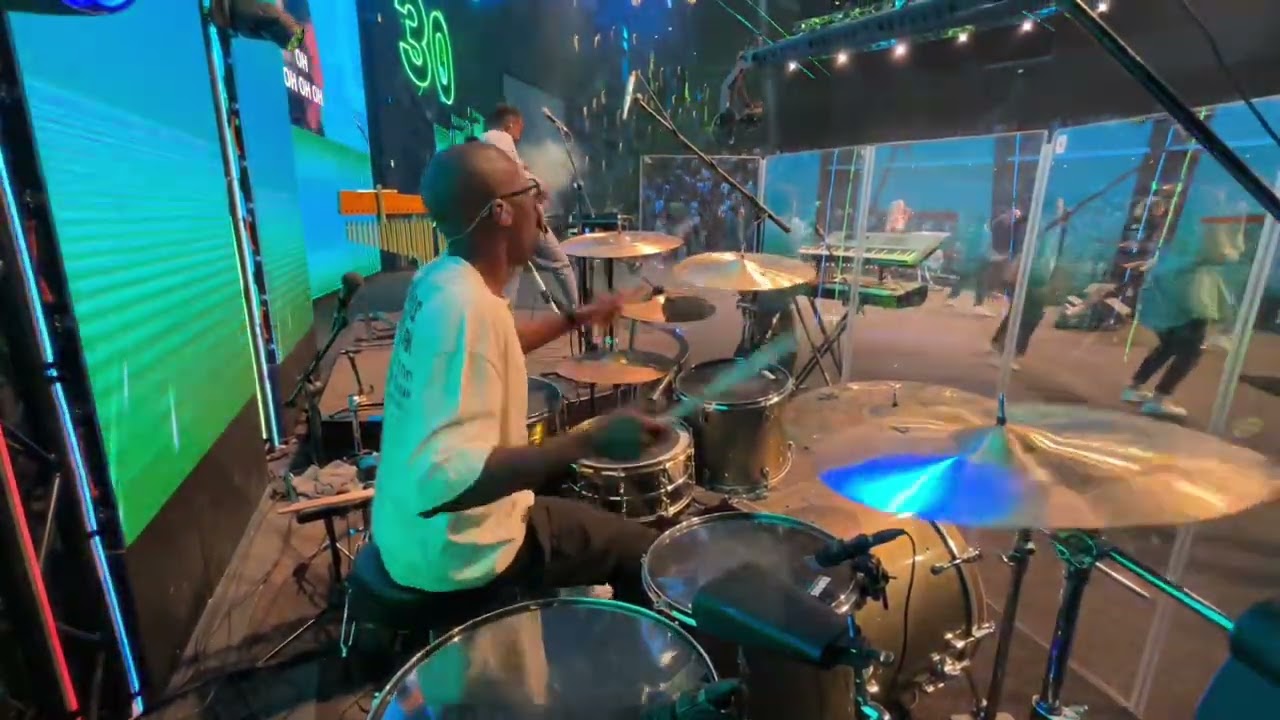 GREATER | PLANETSHAKERS (Live Drum & Bass Cover)