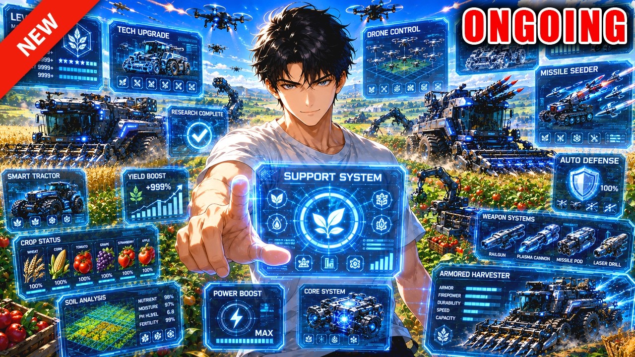 Poor Boy Unlocks a Support System&mdash;Every Farm Product He Researches Gains Advanced Tech Attributes!