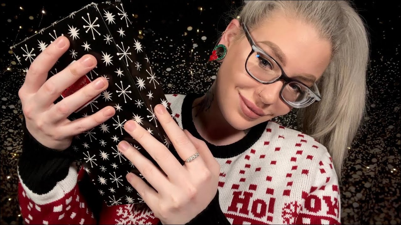 ASMR tapping and over explaining PRESENTS!