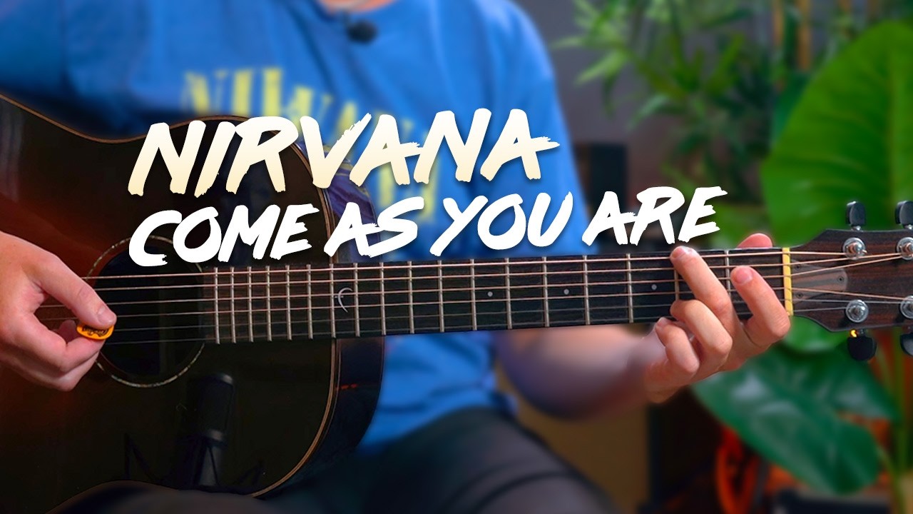 Nirvana - Come As You Are Guitar Lesson - Easy Beginner Riff