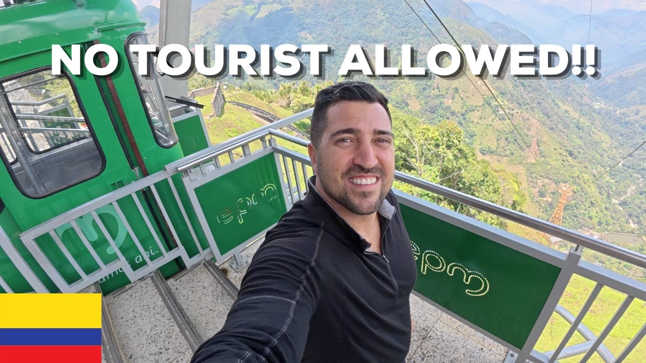 Traveling to the Most Inclined Cable Car in South America (El Salto, Colombia)